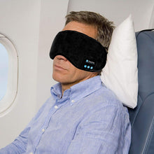 Load image into Gallery viewer, Bluetooth Sleep Mask with Wireless Music, Built-in Headphones, Speakers &amp; Microphone
