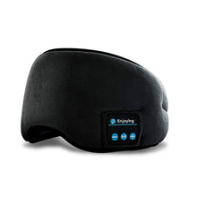 Load image into Gallery viewer, Bluetooth Sleep Mask with Wireless Music, Built-in Headphones, Speakers &amp; Microphone
