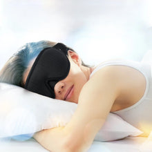 Load image into Gallery viewer, 3D Contoured Sleep Mask - Ultra-Soft, Breathable Eyeshade for Complete Light Blockage
