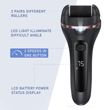 Load image into Gallery viewer, Rechargeable Electric Callus Remover Pedicure Tool – USB Powered, Waterproof, 40-Min Usage, 2-Speed Foot File for Dead Skin &amp; Calluses
