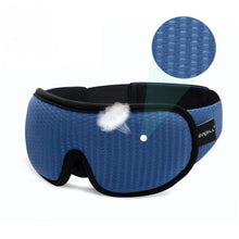 Load image into Gallery viewer, 3D Contoured Sleep Mask - Ultra-Soft, Breathable Eyeshade for Complete Light Blockage
