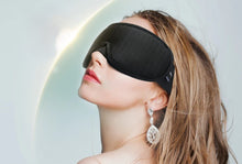 Load image into Gallery viewer, 3D Contoured Sleep Mask - Ultra-Soft, Breathable Eyeshade for Complete Light Blockage
