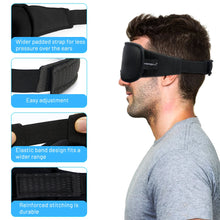 Load image into Gallery viewer, 3D Contoured Sleep Mask - Ultra-Soft, Breathable Eyeshade for Complete Light Blockage
