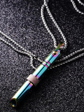 Load image into Gallery viewer, Stress &amp; Anxiety Relief Necklace - Mindfulness Breathing
