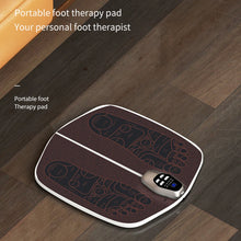 Load image into Gallery viewer, EMS Foot Massager Pad - USB Rechargeable Electric Microcurrent Pulse Foot Therapy Mat for Pain Relief, Muscle Stimulation, and Circulation Boost
