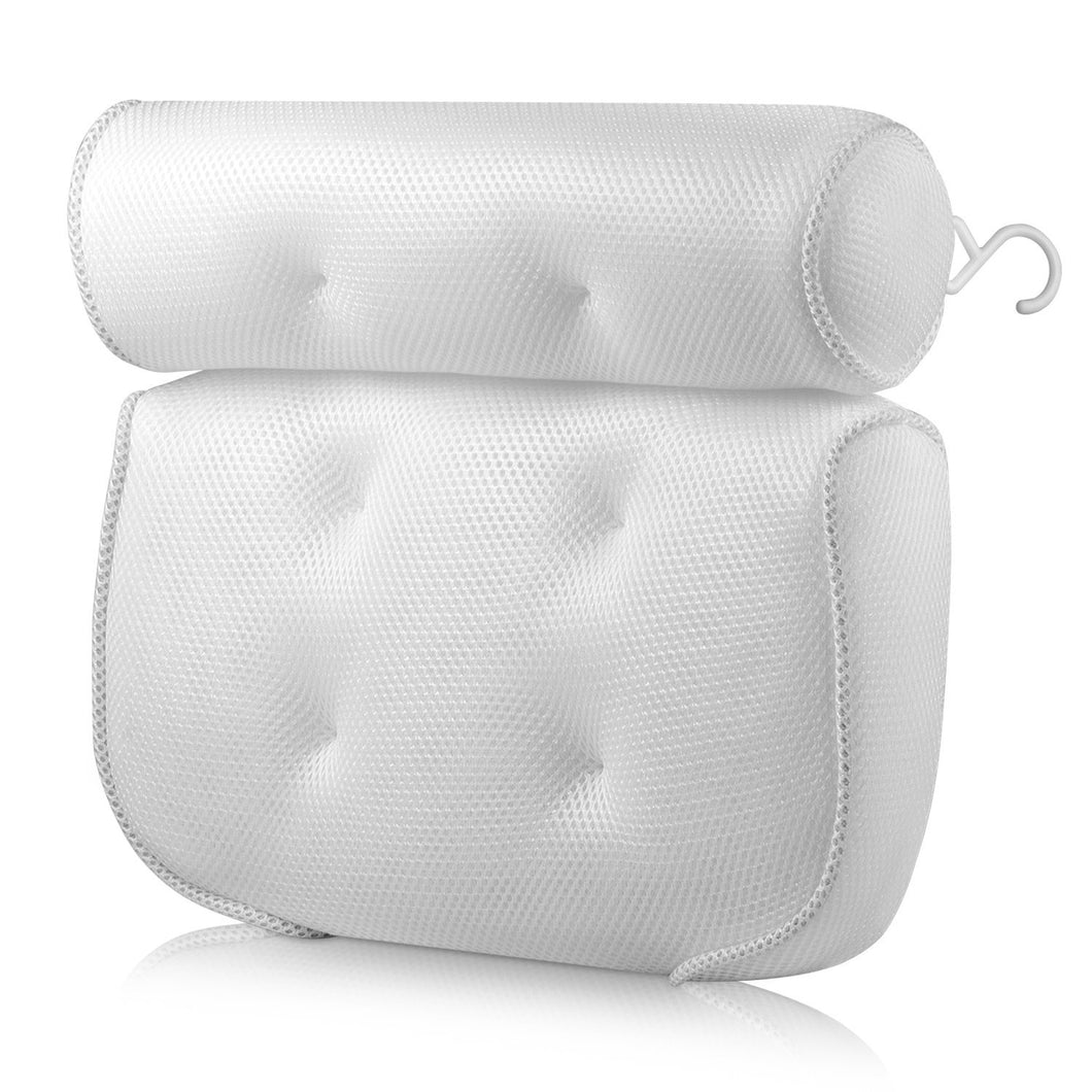 Advanced 4D Mesh Technology Bath Pillow